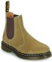 Dr. Martens Olijf Tumbled Nubuck Enkellaarzen Green Dames - Thumbnail 2