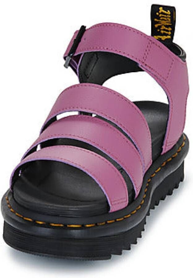 Dr. Martens Paarse Athena Viola Dames Sandalen Purple Dames