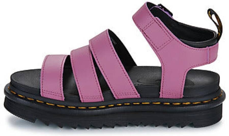 Dr. Martens Paarse Athena Viola Dames Sandalen Purple Dames