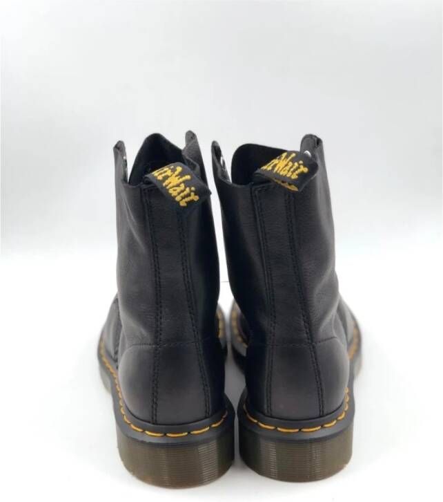 Dr. Martens Pascal Virginia Leren Laarzen Black Dames