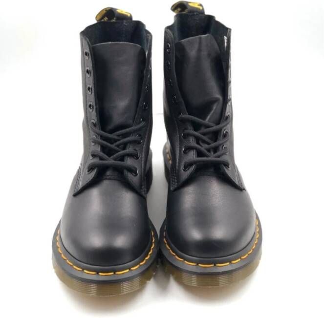 Dr. Martens Pascal Virginia Leren Laarzen Black Dames