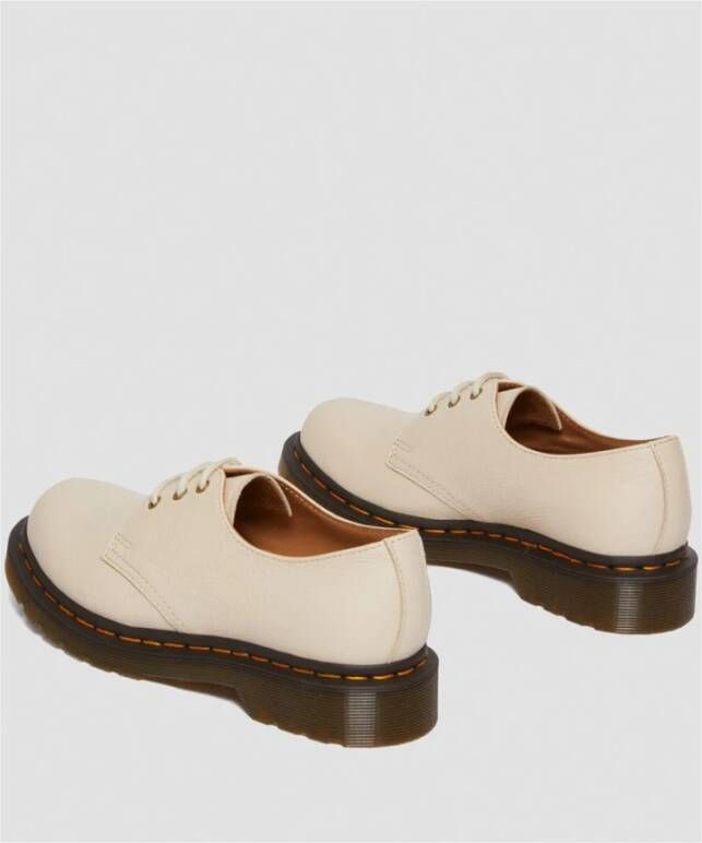 Dr. Martens Pergamijn Beige 1461 Leren Schoenen Beige Dames