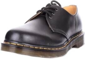 Dr. Martens Platte Leren Schoenen Black Heren