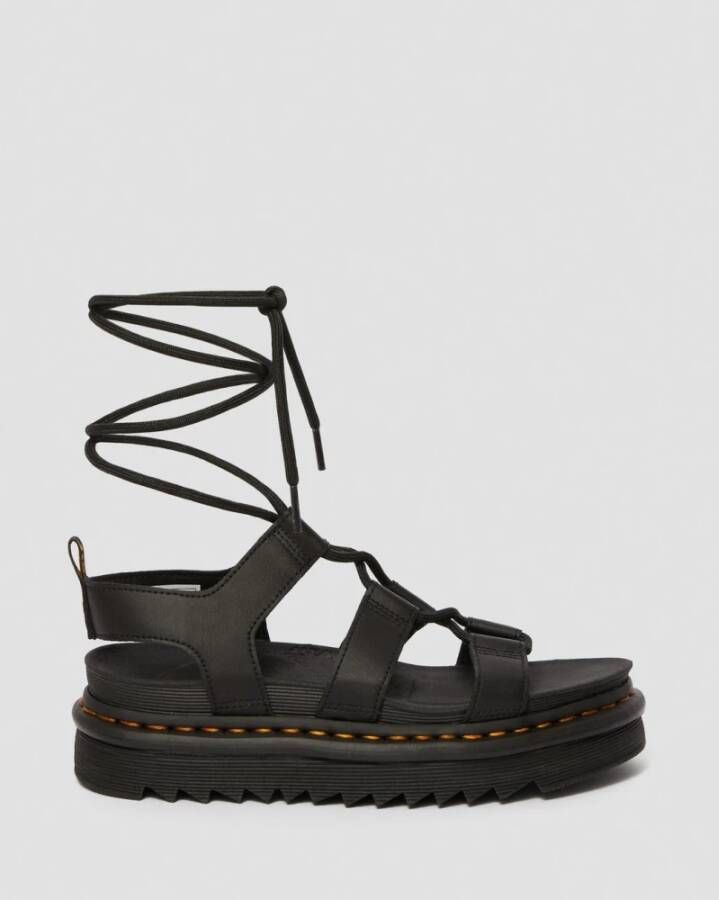 Dr. Martens Platte sandalen Zwart Dames