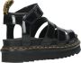 Dr. Martens Zwarte Platte Sandalen met Verstelbare Enkelband Black Dames - Thumbnail 5