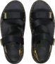 Dr. Martens Zwarte Leren Platte Sandalen met Klittenbandsluiting Black Dames - Thumbnail 8