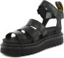 Dr. Martens Zwarte Leren Sandalen met Verstelbare Enkelband Black Dames - Thumbnail 4