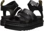 Dr. Martens Zwarte Leren Sandalen met Verstelbare Enkelband Black Dames - Thumbnail 8