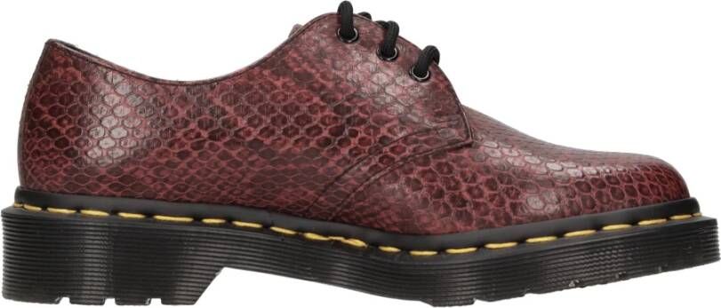 Dr. Martens Platte schoenen Rood Red Dames