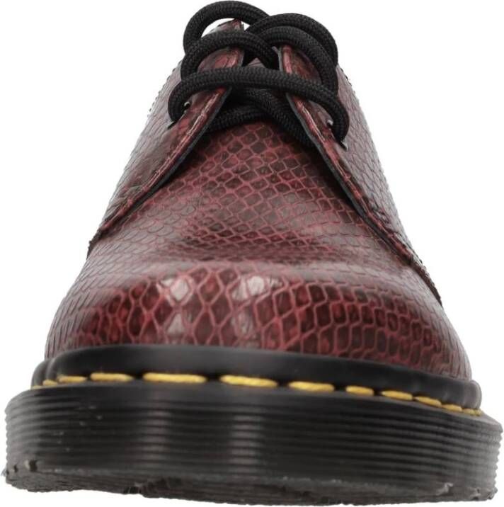 Dr. Martens Platte schoenen Rood Red Dames