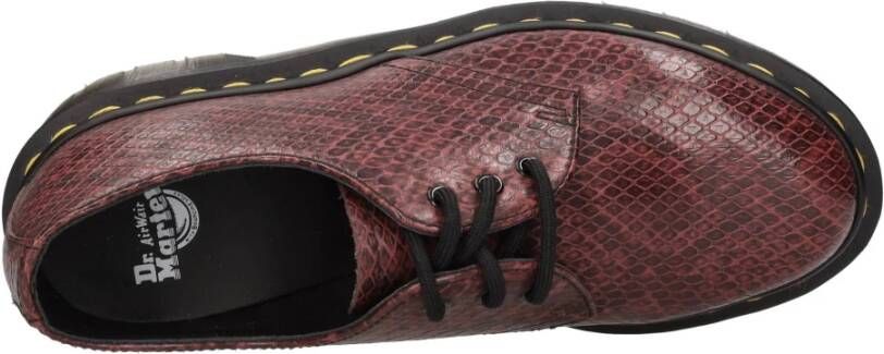 Dr. Martens Platte schoenen Rood Red Dames