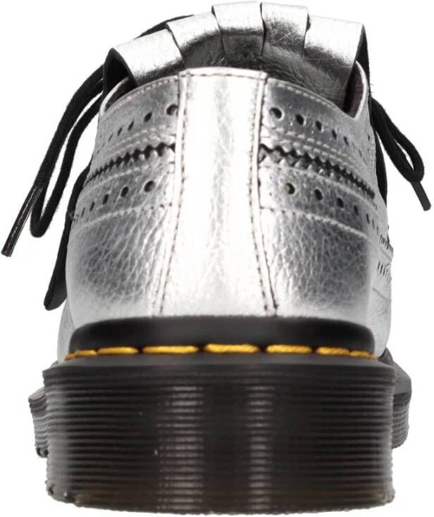 Dr. Martens Platte schoenen Zilver Gray Dames