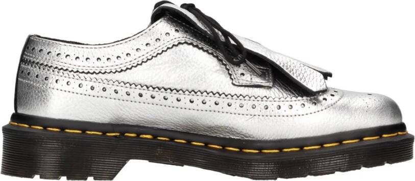 Dr. Martens Platte schoenen Zilver Gray Dames