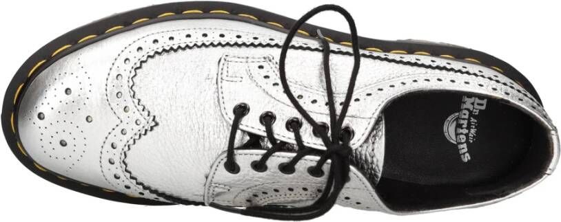 Dr. Martens Platte schoenen Zilver Gray Dames