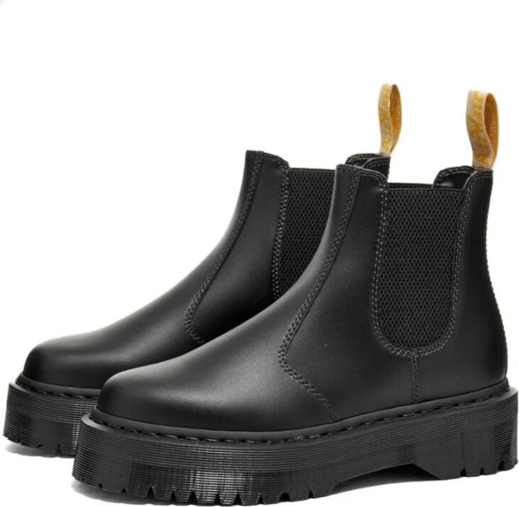 Dr. Martens Quad Mono Zwarte Laarzen Black Dames