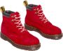 Dr. Martens Rode Suède Wandelschoen Red Unisex - Thumbnail 2