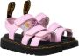 Dr. Martens Roze Leren Sandalen Zebrilus Editie Pink - Thumbnail 7