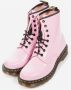 Dr. Martens Roze Leren Veterschoenen Pink Dames - Thumbnail 2