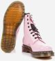 Dr. Martens Roze Leren Veterschoenen Pink Dames - Thumbnail 5