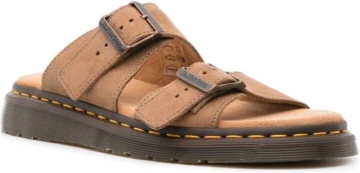 Dr. Martens Savannah Tan Flip Flops Brown Heren