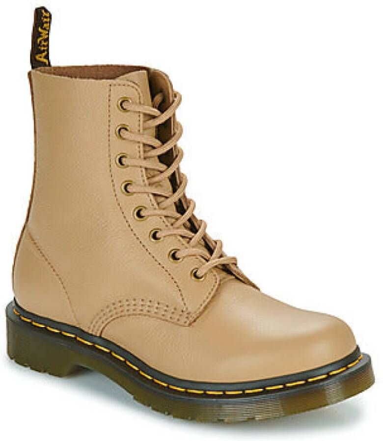 Dr. Martens Savannah Tan Virginia Beige Laarzen Beige Dames