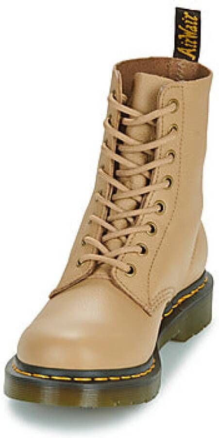 Dr. Martens Savannah Tan Virginia Beige Laarzen Beige Dames