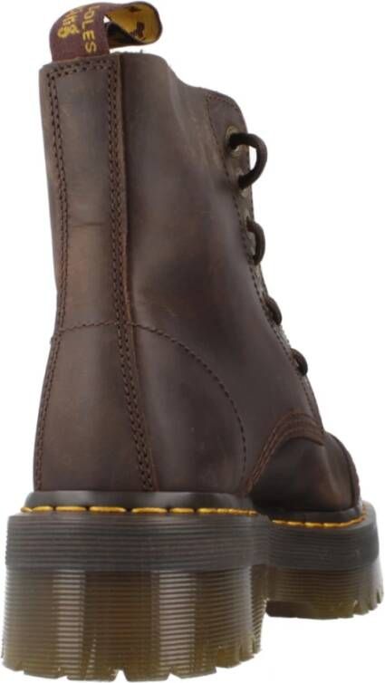 Dr. Martens Sinclair Dark Enkellaarzen Brown Dames