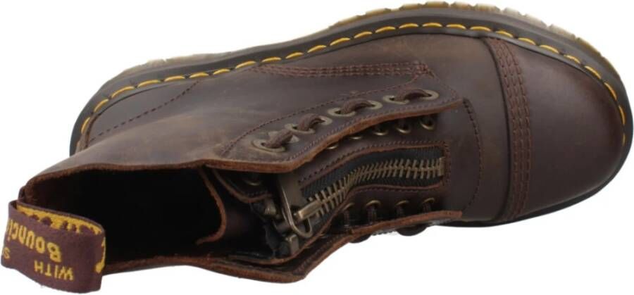 Dr. Martens Sinclair Dark Enkellaarzen Brown Dames