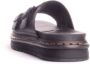 Dr. Martens Zwarte Leren Sandalen met Quad-zool Black Heren - Thumbnail 15