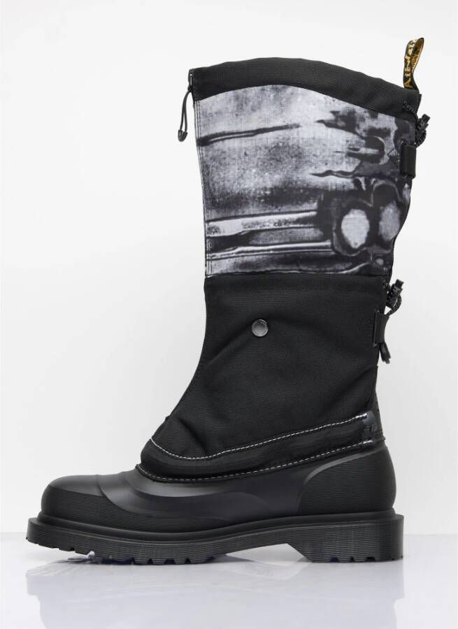 Dr. Martens Stevige Veterlaarzen Black Heren