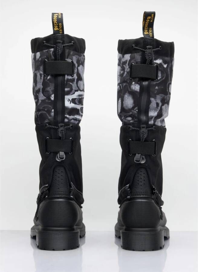 Dr. Martens Stevige Veterlaarzen Black Heren