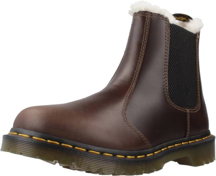 Dr. Martens Stijlvolle Chelsea Boots Leonore Brown Dames