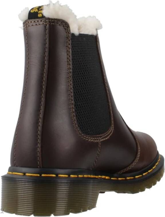 Dr. Martens Stijlvolle Chelsea Boots Leonore Brown Dames