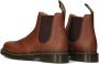 Dr. Martens Stijlvolle Nubuck Boots met Elastische Panelen Brown Heren - Thumbnail 9