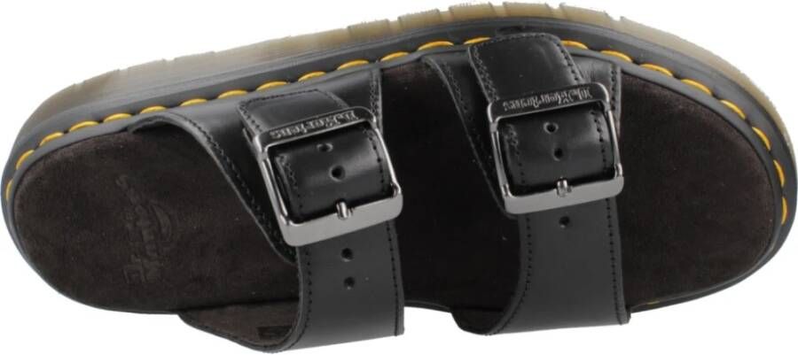 Dr. Martens Stijlvolle Platte Sandalen Black Heren