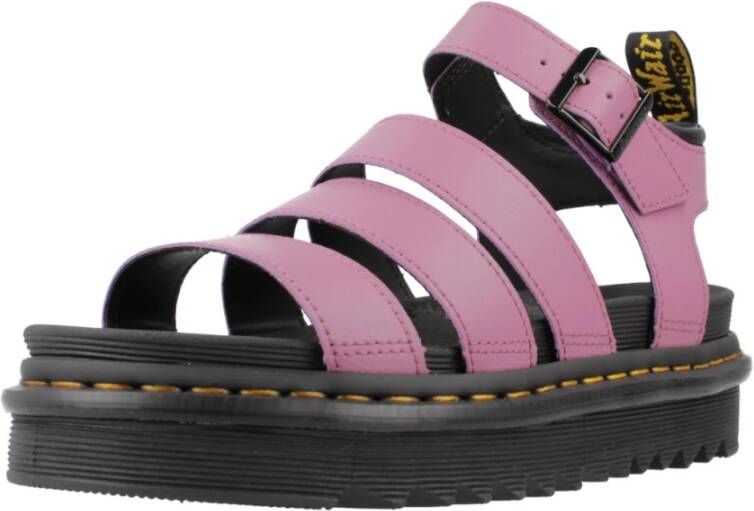 Dr. Martens Stijlvolle Platte Sandalen Blaire Pink Dames