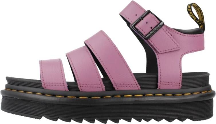 Dr. Martens Stijlvolle Platte Sandalen Blaire Pink Dames