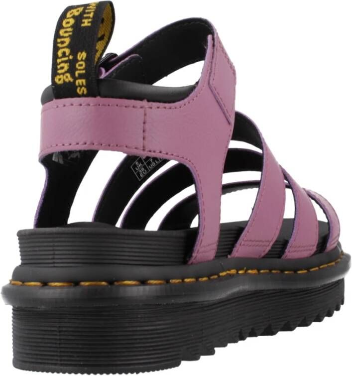 Dr. Martens Stijlvolle Platte Sandalen Blaire Pink Dames