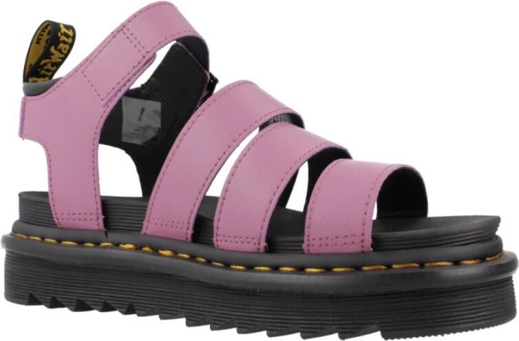 Dr. Martens Stijlvolle Platte Sandalen Blaire Pink Dames