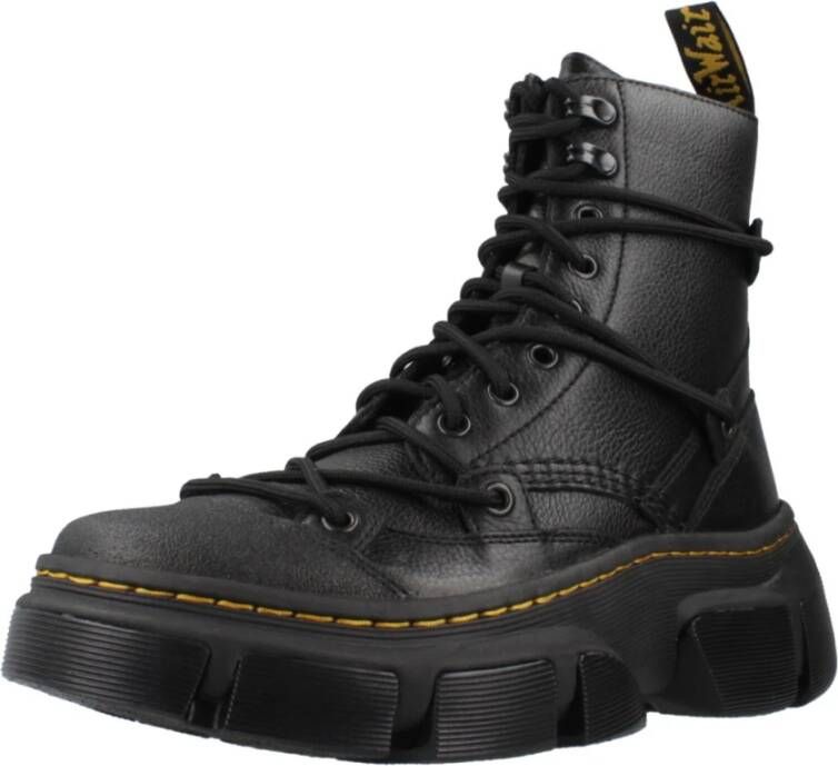 Dr. Martens Stijlvolle Veterschoenen Black Dames