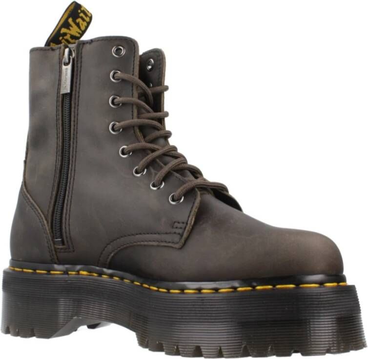 Dr. Martens Stijlvolle Veterschoenen met Jadon Gray Dames