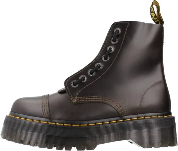 Dr. Martens Stijlvolle Veterschoenen Sinclair Model Brown Dames