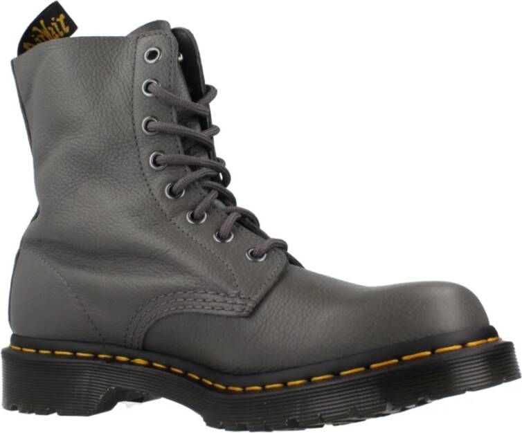 Dr. Martens Stijlvolle Veterschoenen voor dagelijks gebruik Gray Dames