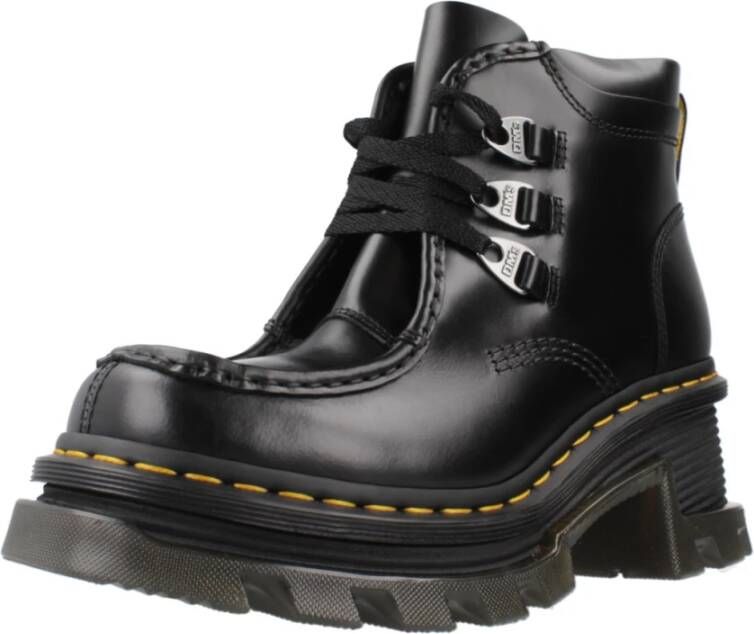 Dr. Martens Stijlvolle Veterschoenen voor Mannen Black Dames