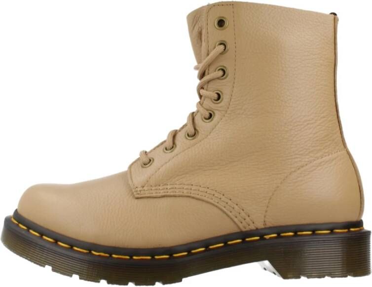 Dr. Martens Stijlvolle Veterschoenen voor Mannen Brown Dames