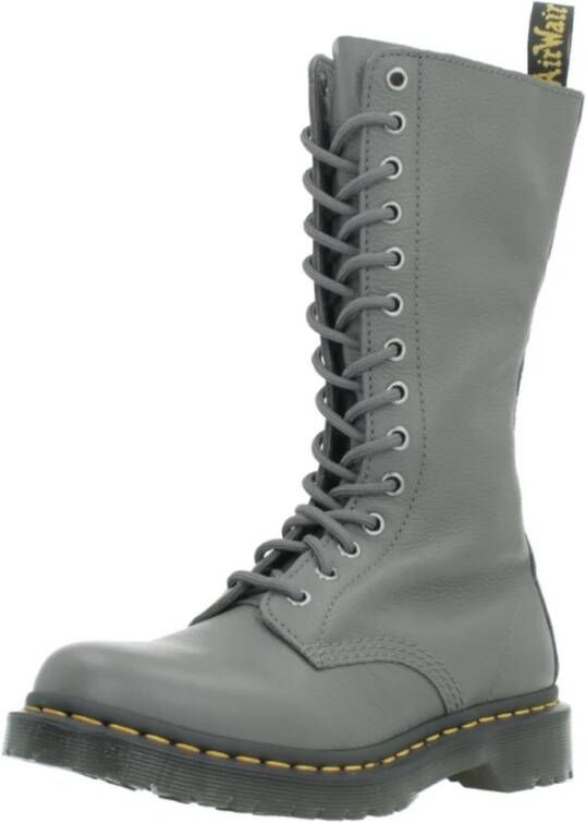 Dr. Martens Stijlvolle Veterschoenen voor Vrouwen Gray Dames