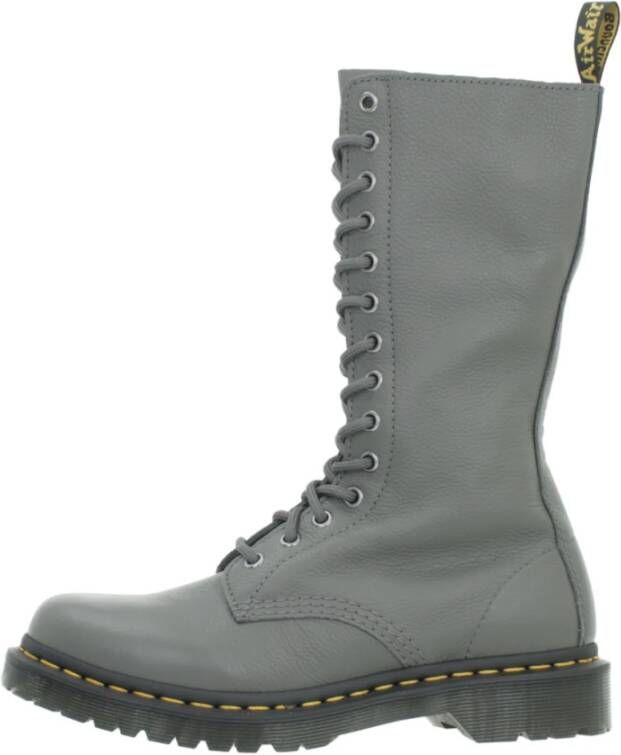 Dr. Martens Stijlvolle Veterschoenen voor Vrouwen Gray Dames