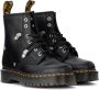 Dr. Martens Stud Smooth Zwart Leren Enkellaarzen Black Dames - Thumbnail 3