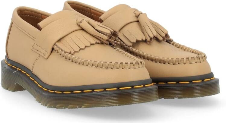 Dr. Martens Tan Leren Enkellaarzen Brown Dames