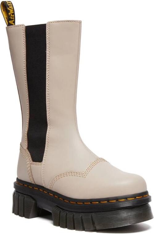 Dr. Martens Taupe Pisa Jadon III Laarzen Beige Dames